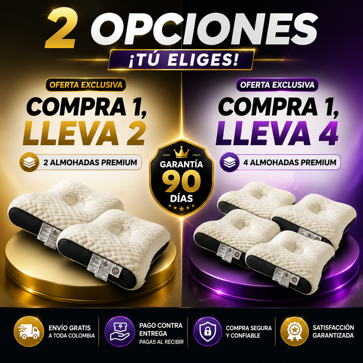 Almohadas Premium TechConfort®